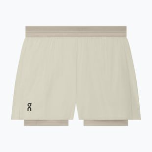 Pantaloni scurți de alergare pentru femei On 3" Performance 2/1 hare/brume