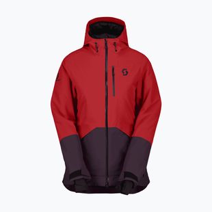 Geacă de schi pentru femei SCOTT Ultimate Dryo Ripstop power red/rich purple