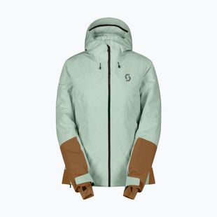 Geacă de schi pentru femei  SCOTT Ultimate Dryo Tech fresh green/bread brown