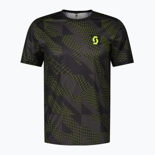 Tricou de alergare pentru bărbațiSCOTT RC Run black/yellow