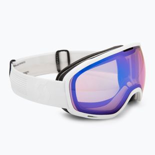 Ochelari de schi SCOTT Unlimited II OTG mineral white/amp iluminator blue chrome
