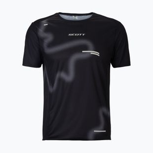 Tricou de alergare pentru bărbați SCOTT RC Run black/spray grey