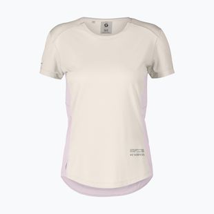Tricou de alergare pentru femei SCOTT Endurance Tech cotton white/bliss pink