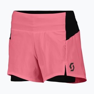 Pantaloni scurți de alergare pentru femei SCOTT Endurance Hybrid digital pink/black