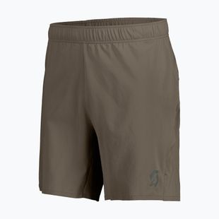 Pantaloni scurți de alergare pentru bărbați SCOTT Endurance LT wood grey