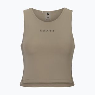 Top de antrenament SCOTT Endurance Crop toast beige