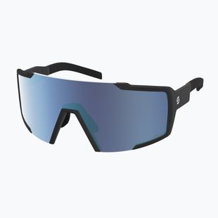 Ochelari de soare SCOTT Shield black/amp beryl blue chrome