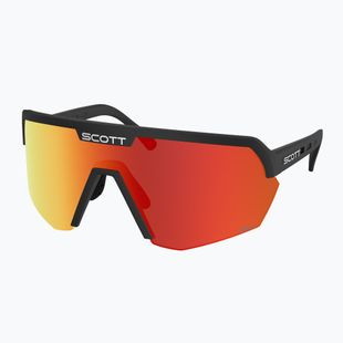 Ochelari de soare SCOTT Sport Shield black/amp red chrome