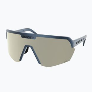 Ochelari de soare SCOTT Sport Shield metallic blue/amp white chrome