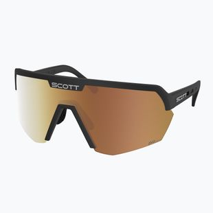 Ochelari de soare SCOTT Sport Shield LS black/amp ls gold chrome