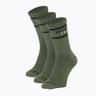 Șosete SCOTT Retro Casual Crew 3 pairs tranguil green