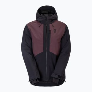 Geacă de schi pentru bărbați SCOTT Ultimate Dryo 10 black/coca red