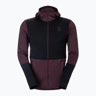 Bluză fleece pentru bărbați SCOTT Defined Light Hoody cocoa red/black