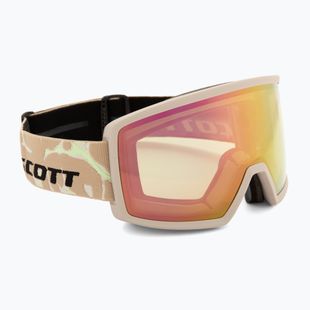 Ochelari de schi Scott Neo Compact Light Sensitive S1-3 mojave beige/amp ls cinnamon chrome