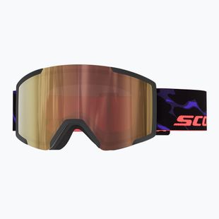 Ochelari de schi SCOTT Shield LS black/purple/amp ls cinnamon chrome