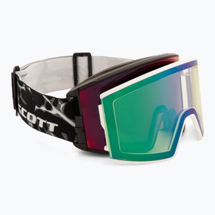 Ochelari de schi SCOTT React Light Sensitive granite black/white/amp red chrome