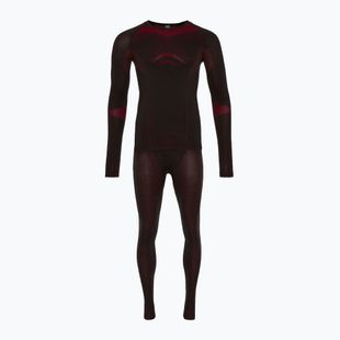 Set de lenjerie termică pentru bărbați ODLO Fundamentals Performance Warm black/ graphite grey