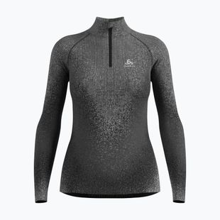 Bluză termică ODLO Performance Warm Blackcomb Bl Top Turtle Neck HZ black