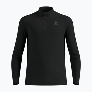 Bluză termoactivă pentru bărbați ODLO Merino 200 Bl Top Turtle Neck black