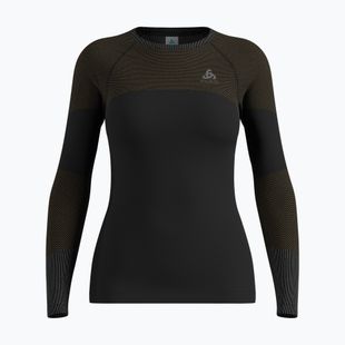 Bluză termică damă ODLO Fundamentals Performance Warm Bl Top Crew Neck black