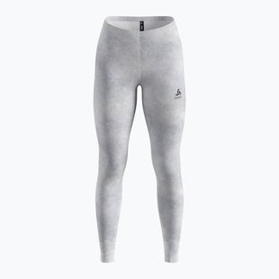 Pantaloni termoactivi pentru femei ODLO Active Warm X Pow Bl Bottom Long odlo silver grey