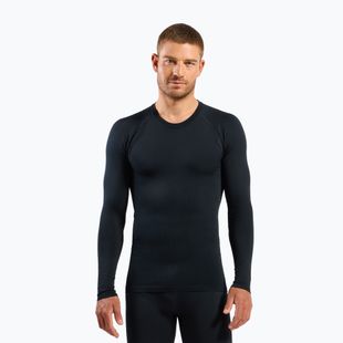 Bluză termoactivă pentru bărbați ODLO Performance Warm Bl Top Crew Neck black