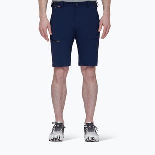 Pantaloni scurți de trekking pentru bărbați MAMMUT Runbold albastru marin 1023-00710