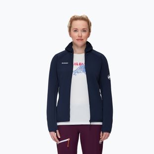 Bluză de trekking pentru femei Mammut Aconcagua ML Hooded Jacket Women marine