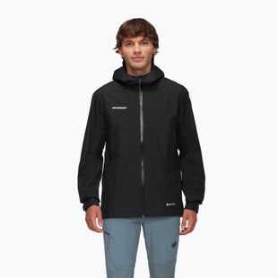 Geacă de ploaie pentru bărbați Mammut Treeline HS Hooded black