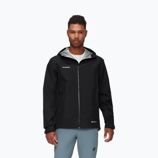 Geacă de ploaie pentru bărbați Mammut Crater Light HS Hooded Jacket Men black
