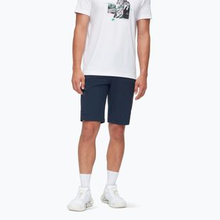 Pantaloni scurți de trekking pentru bărbați Mammut Runbold IV marine