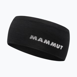 Bentiță Mammut Tree Wool Headband black