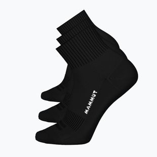 Șosete Mammut Everyday Quarter 3 pairs black/black/black