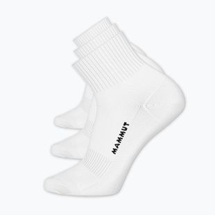 Șosete Mammut Everyday Quarter 3 pairs white/white/white