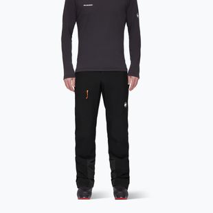 Pantaloni softshell pentru bărbați Mammut Taiss Guide black
