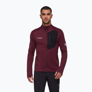Bluză pentru bărbați Mammut Taiss Light ML vin/black