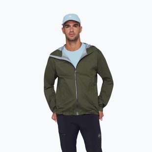 Geacă împotriva vântului pentru bărbați Mammut Ducan HS Hooded dark mesh