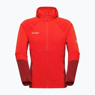Bluză pentru bărbați Mammut Taiss ML Hooded mammut red/dark mammut