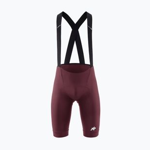 Pantaloni scurți de ciclism pentru bărbați ASSOS Mille GT S11 Bib Shorts burgundy red