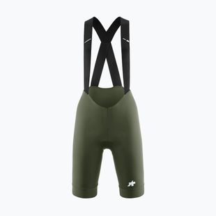 Pantaloni scurți de ciclism pentru femei ASSOS Uma GT S11 Bib Shorts W moss green