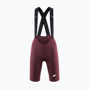 Pantaloni scurți de ciclism pentru femei ASSOS Uma GT S11 Bib Shorts W burgundy red