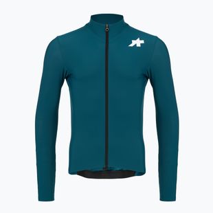 Longsleeve de ciclism pentru bărbați ASSOS Mille GT Spring Fall Jersey S11 deep petrol