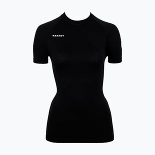 Tricou termoactiv pentru femei Mammut All-Mountain Seamless BL Mid black/white