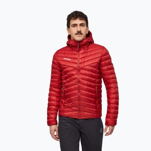 Geacă izolată pentru bărbați Mammut Albula IN Hooded Jacket Men dark mammut red