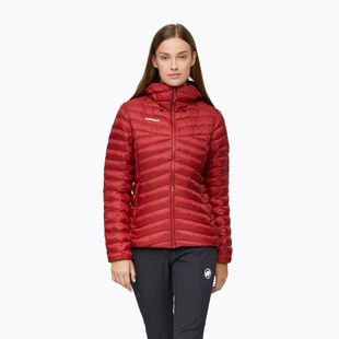 Geacă izolată pentru femei Mammut Albula IN Hooded Jacket Women dark mammut red