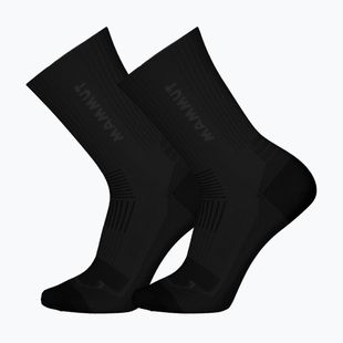 Șosete Mammut Multisport Crew Socks 2 pack black/black