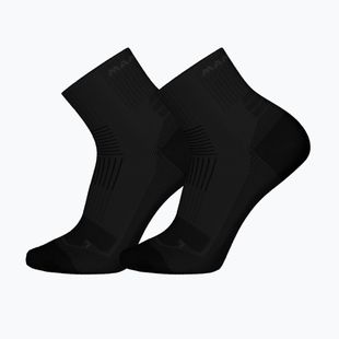 Șosete Mammut Multisport Quarter Socks 2 pack black/black