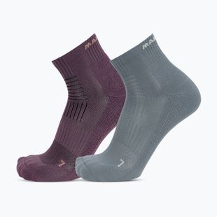 Șosete Mammut Multisport Quarter Socks 2 pack paloja/strata