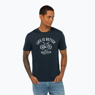Tricou pentru bărbați super.natural Better Bike Tee blueberry/vapor grey
