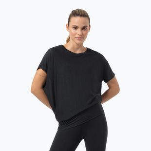 Tricou de yoga pentru femei super.natural Yoga Loose Tee jet black